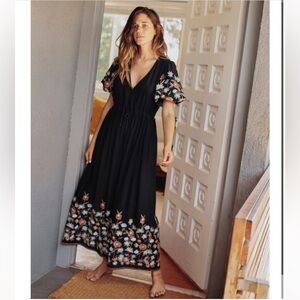 *RARE* CHRISTY DAWN Dahlia floral embroidered dress